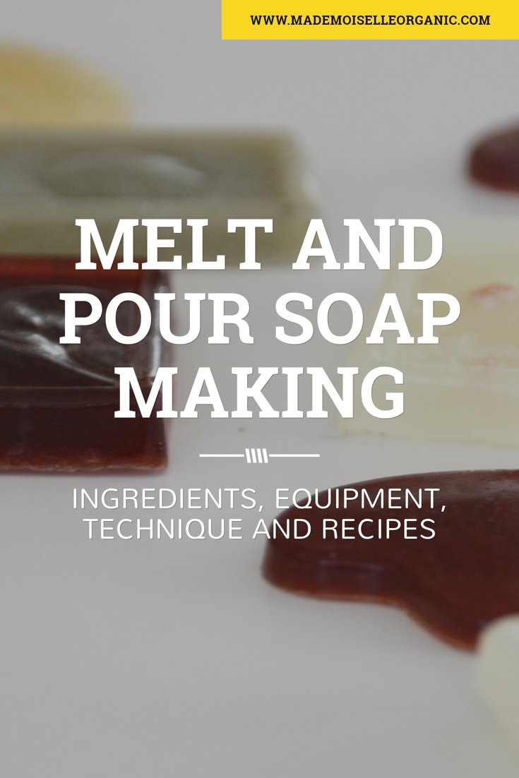 Melt and Pour Soap Making