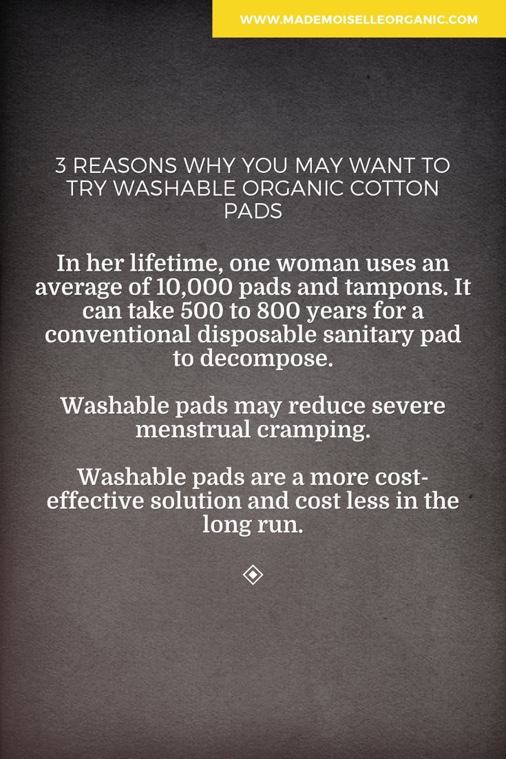 3 reasons to switch to washable cotton pads