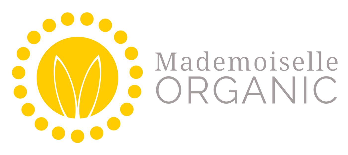 Mademoiselle Organic Logo White