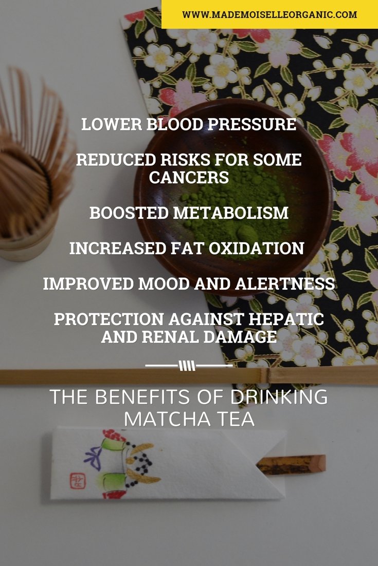 The benefits of drinking Matcha Tea
