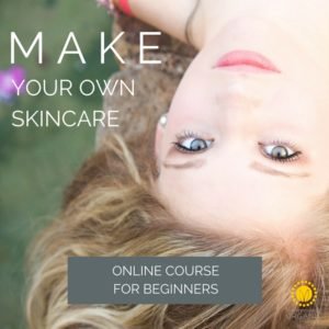 Make your own skincare online course for beginners