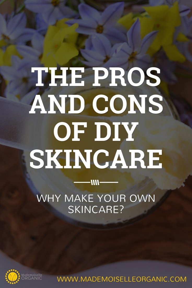 The pros and cons of DIY skincare - why make your own skincare?