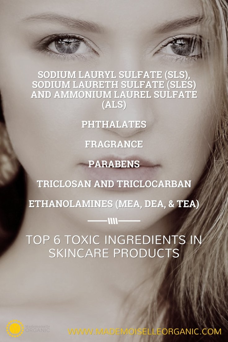Top 6 toxic ingredients in skincare products