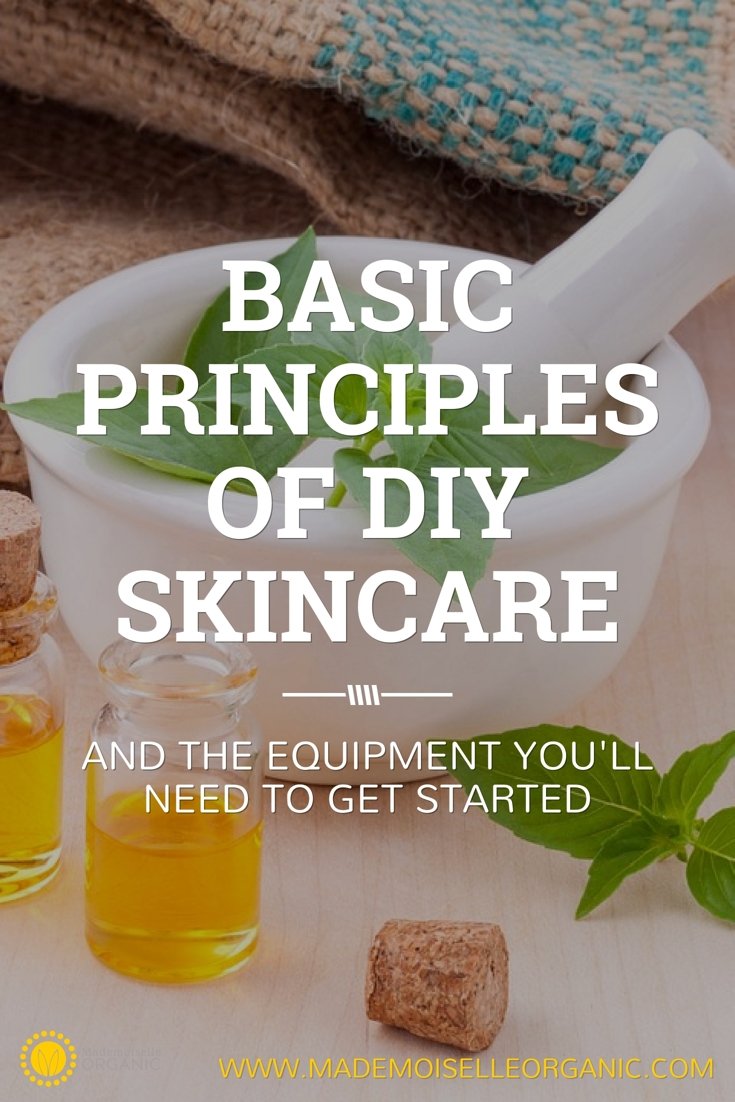 Basic principles of DIY skincare - and the equipment you'll need to get started
