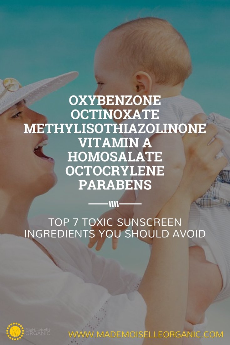 TOP 7 toxic ingredients you should avoid in conventional sunscreens 