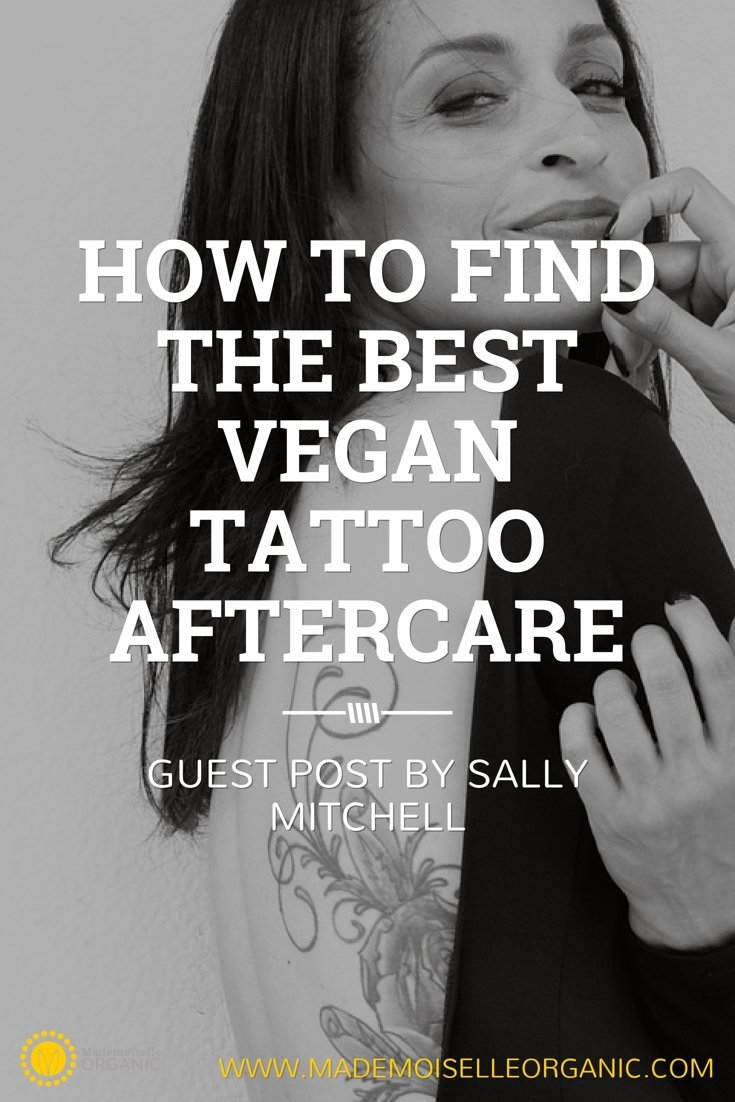 How to find the best vegan tattoo aftercare