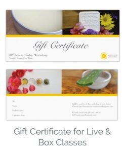 Gift vouchers for natural beauty experiences