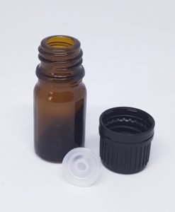5 mL Amber Glass Bottle
