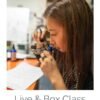 Make one natural perfume at home Liva & Box online class Australia