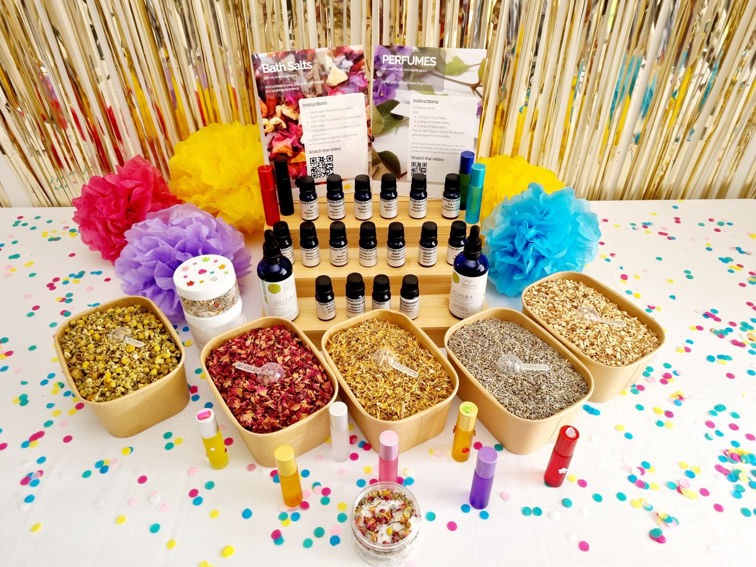 Party Supplies Natural and Vegan Kits