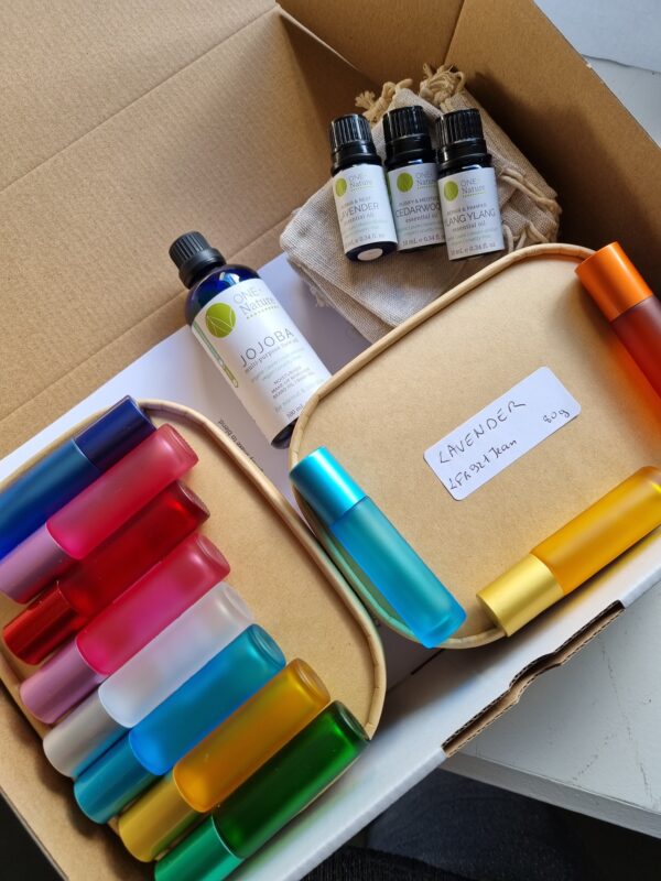 Wellbeing Classroom Activity Kit Relaxing Roll-On and Lavender Bags